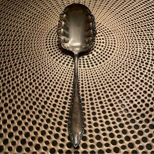 1847 Rogers Bros A1 Silverplate Extra Large Serving Spoon Vintage 8.5”